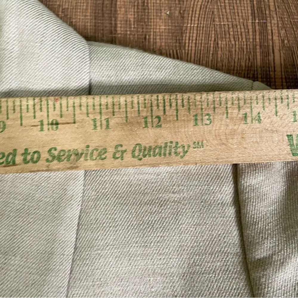 J. Crew‎ Parke Stretch Linen Blend Blazer in Flax Light Tan Brown 0